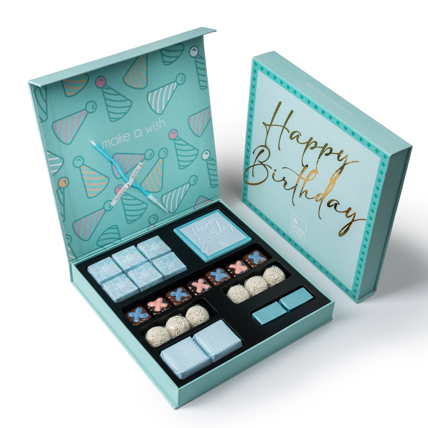 Happy birthday chocolate package