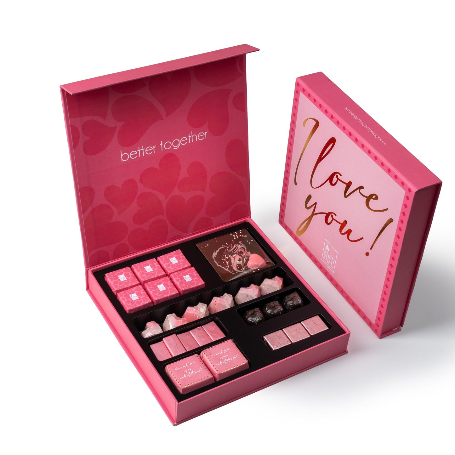 I love you chocolate Package