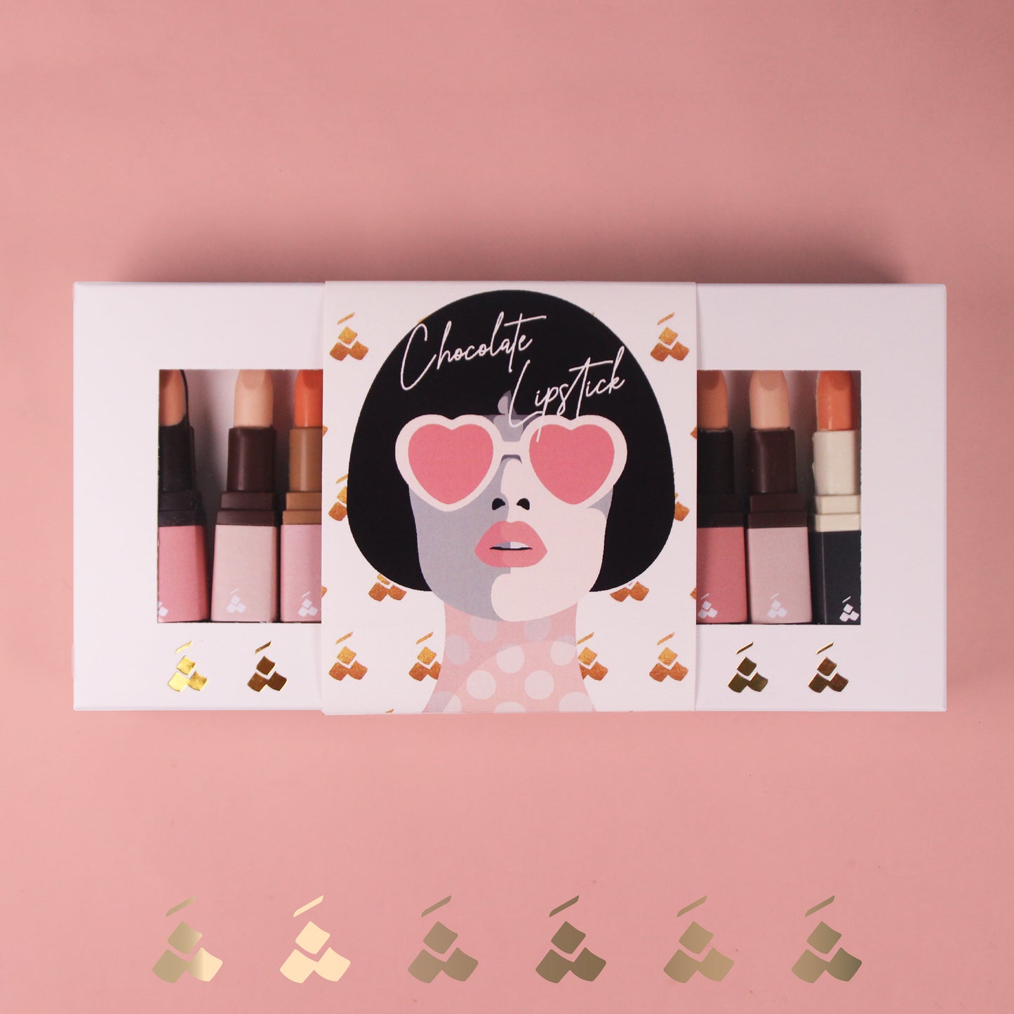 Chocolate Lipstick Package