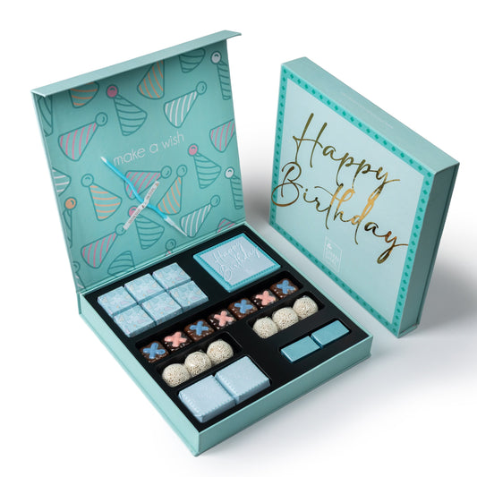 Happy birthday chocolate package