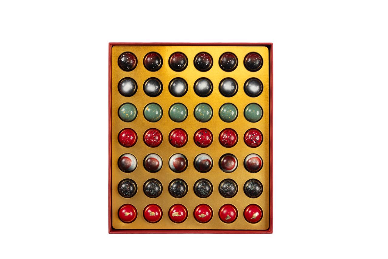 The domes chocolate package